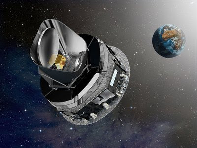 Vista del satélite Planck