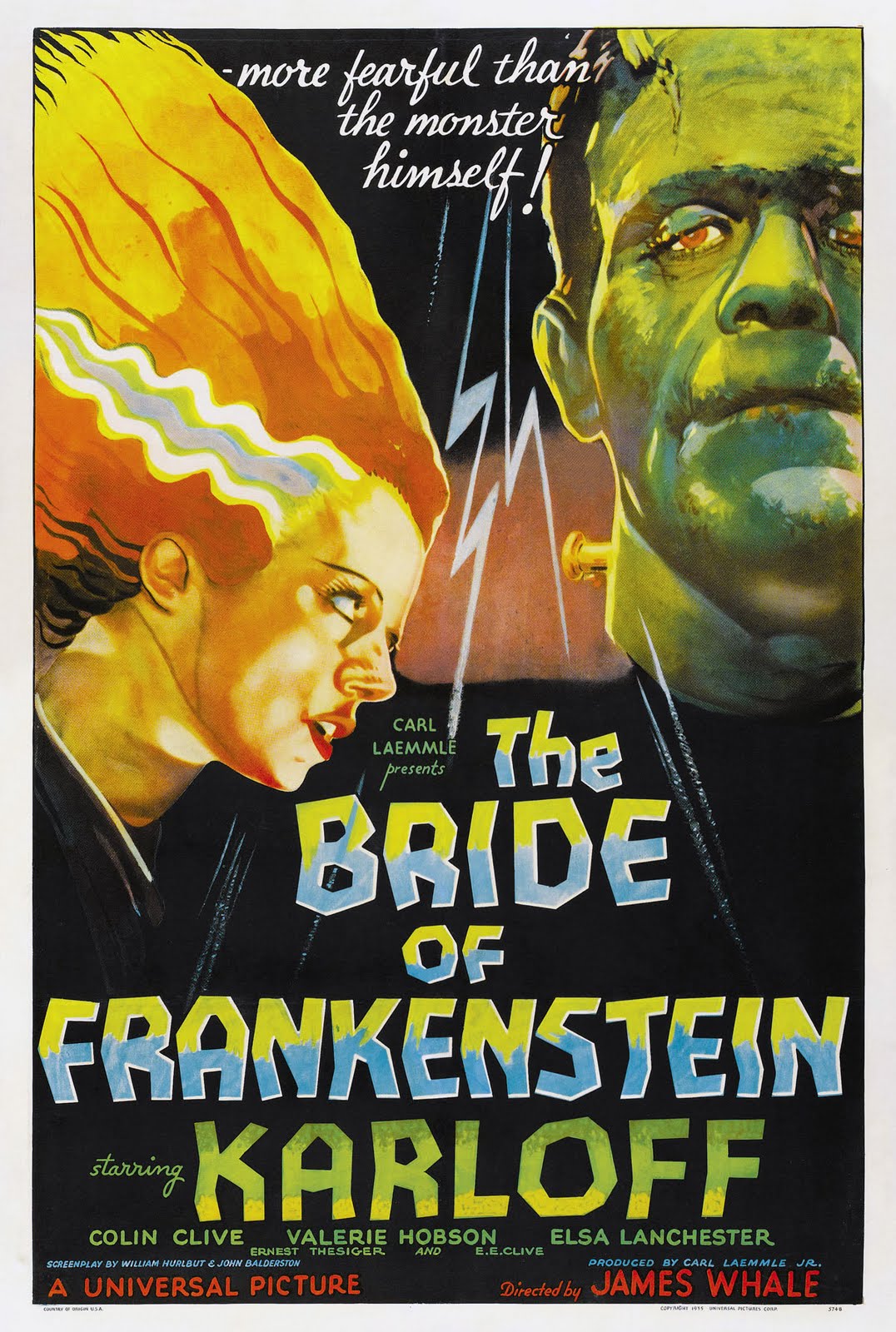 La novia de Frankenstein 1935