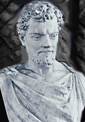 Tito Lucrecio Caro (99 a. C. - 55 a. C.), poeta y filósofo romano.