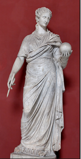 Figura 1. Urania (escultura romana).