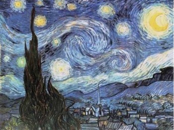 Figura 9. “La noche estrellada”, de Vincent van Gogh.