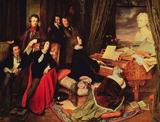 Liszt, Rossini, Paganini y Dumas