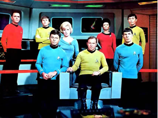 La tripulación oficial de Star Trek [1].