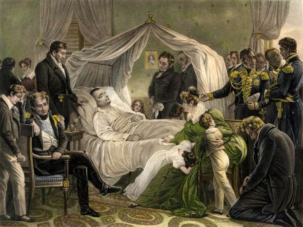 Figura 5. El hecho de que el cuerpo de Napoleón fuera encontrado muy bien conservado cuando fue trasladado el 15 de octubre de 1840, apoya la teoría del arsénico, ya que esta sustancia es un fuerte conservador.